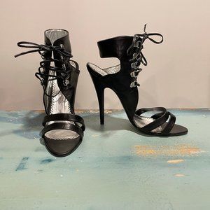 Sexy Fetish Italian Heels Strappy Stiletto Heels